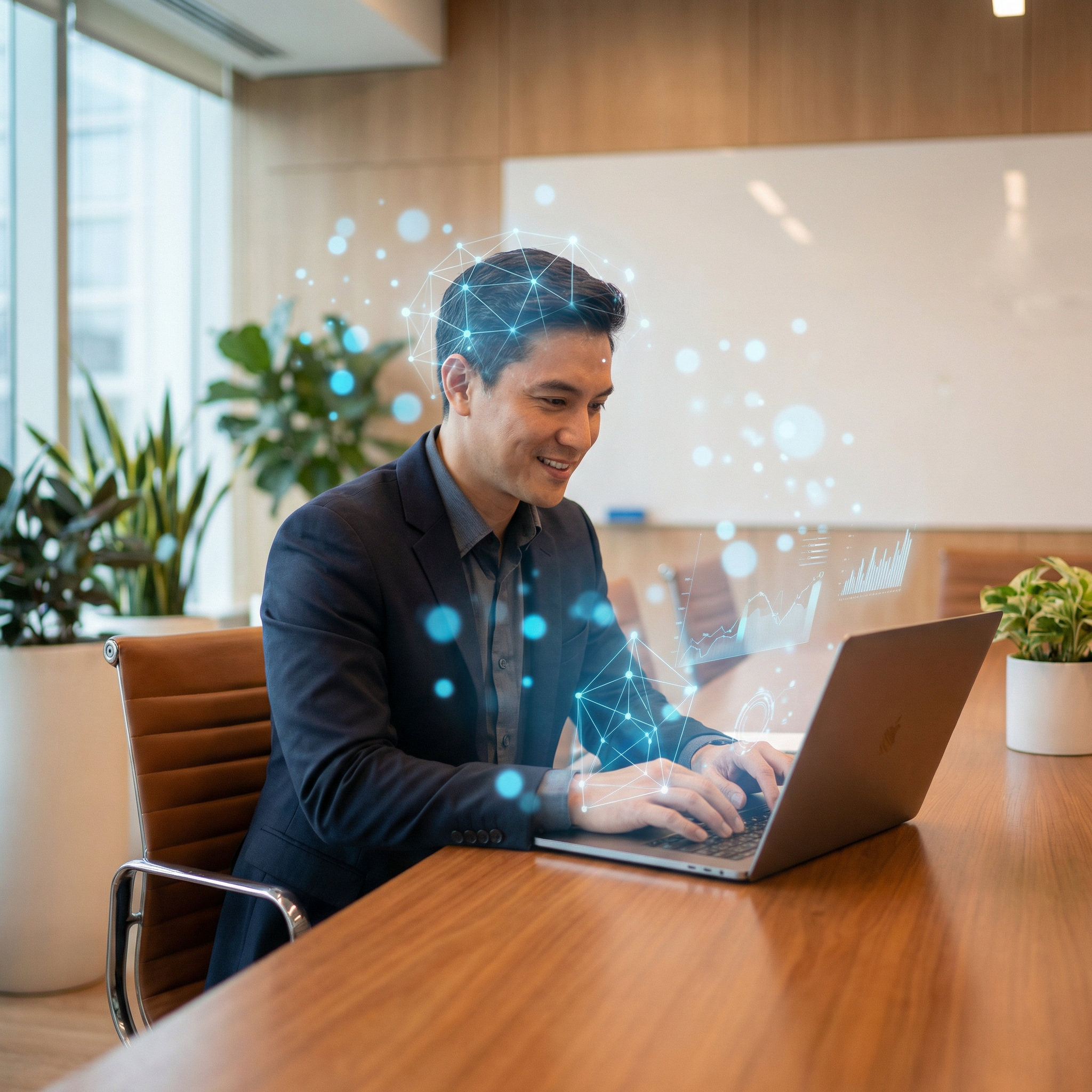 Expert IA travaillant sur des solutions d'intelligence artificielle