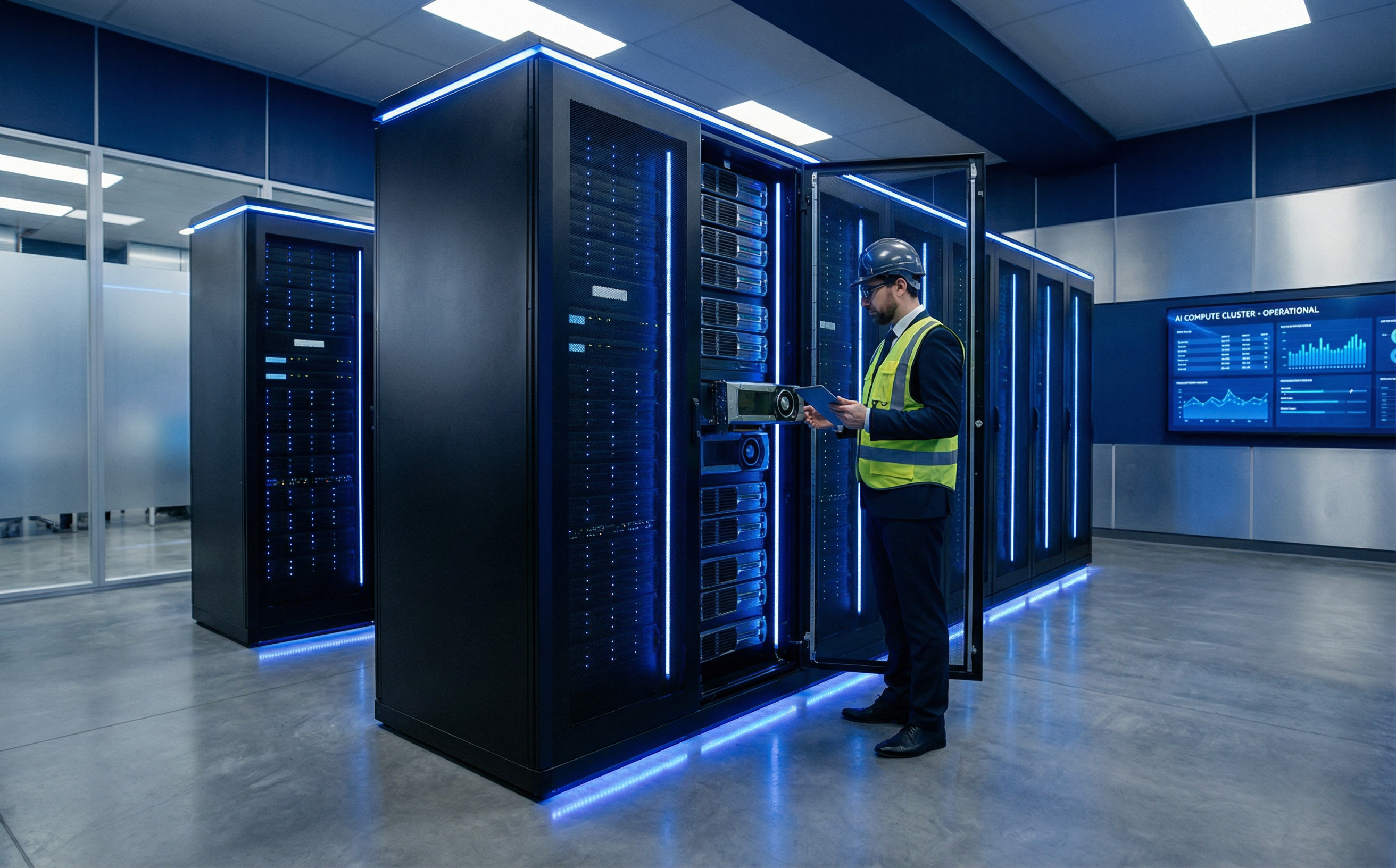 Infrastructure IA On-Premise - Data center haute performance pour inférence locale